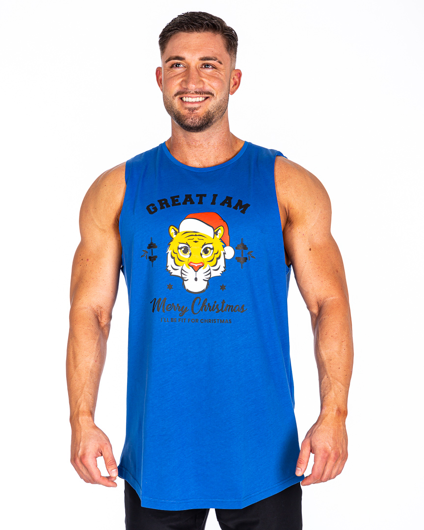 SLEEVELESS T-SHIRT CHRISTMAS