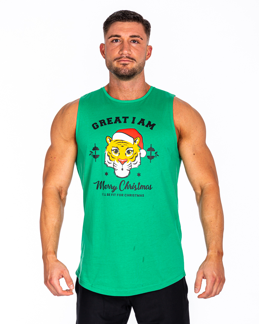 SLEEVELESS T-SHIRT CHRISTMAS