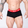 BOXER RED ON BLACK