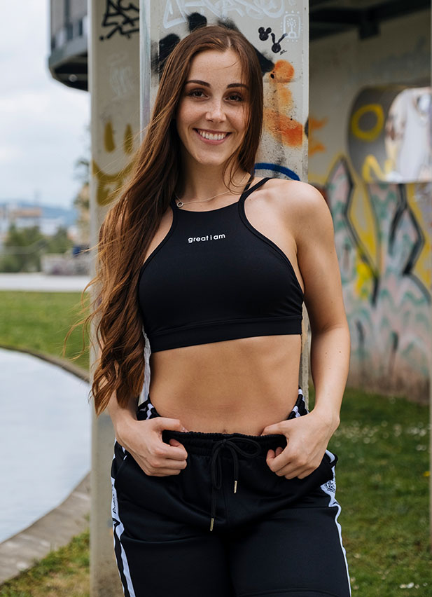 SPORTS BRA RAW - Great I Am