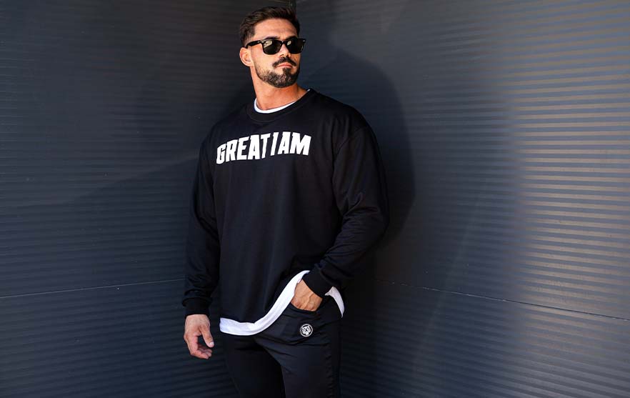 SWEATER CONQUER - Great I Am