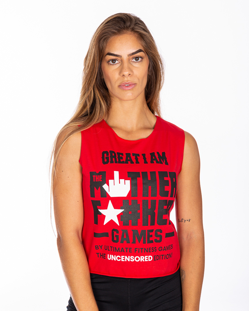 CROP TOP GREAT I AM X ULTIMATE