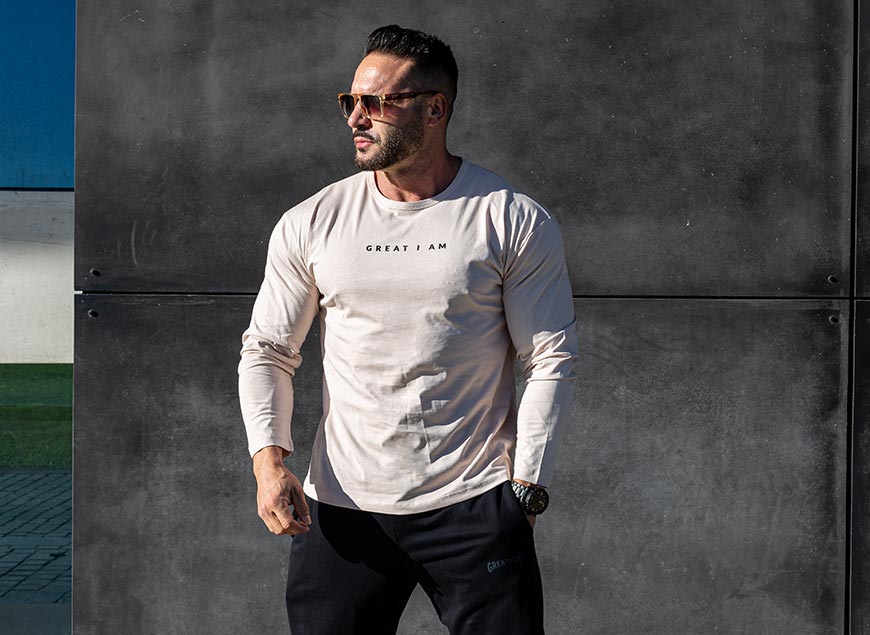 LONGSLEEVE ACTIVE - Great I Am