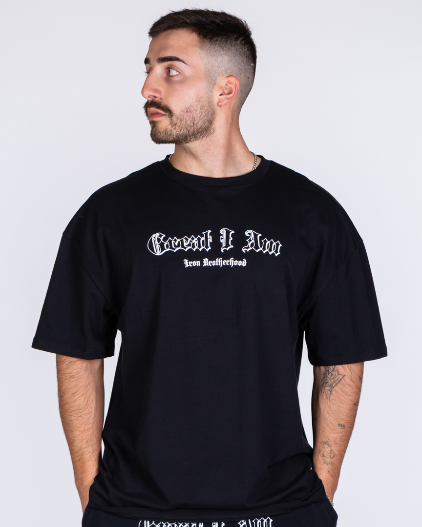 OVERSIZED T-SHIRT PITBULL BLACK - Image 4