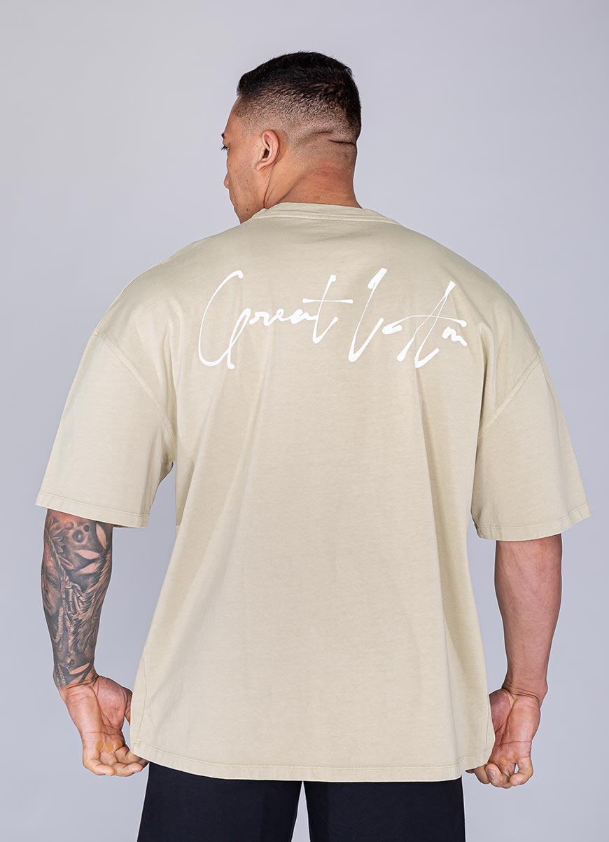 OVERSIZED T-SHIRT CALLIGRAPHY - Great I Am