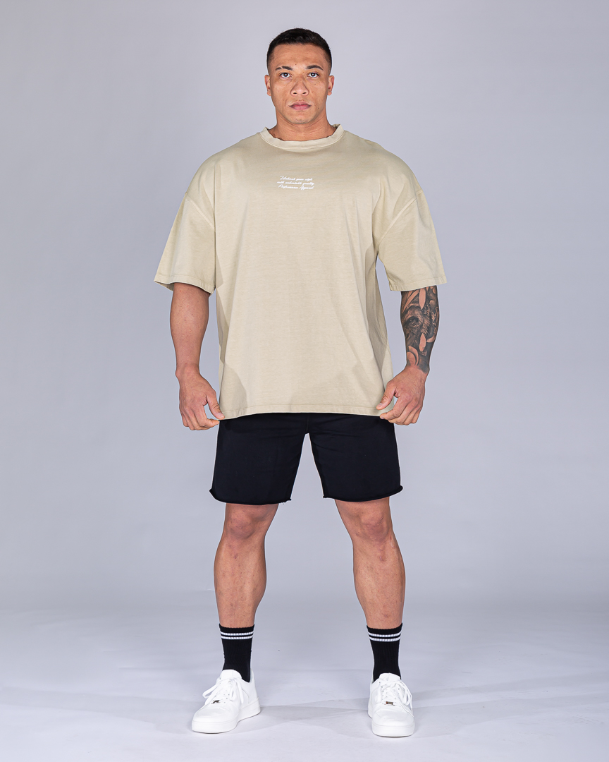 Alternative view of OVERSIZED T-SHIRT CALLIGRAPHY