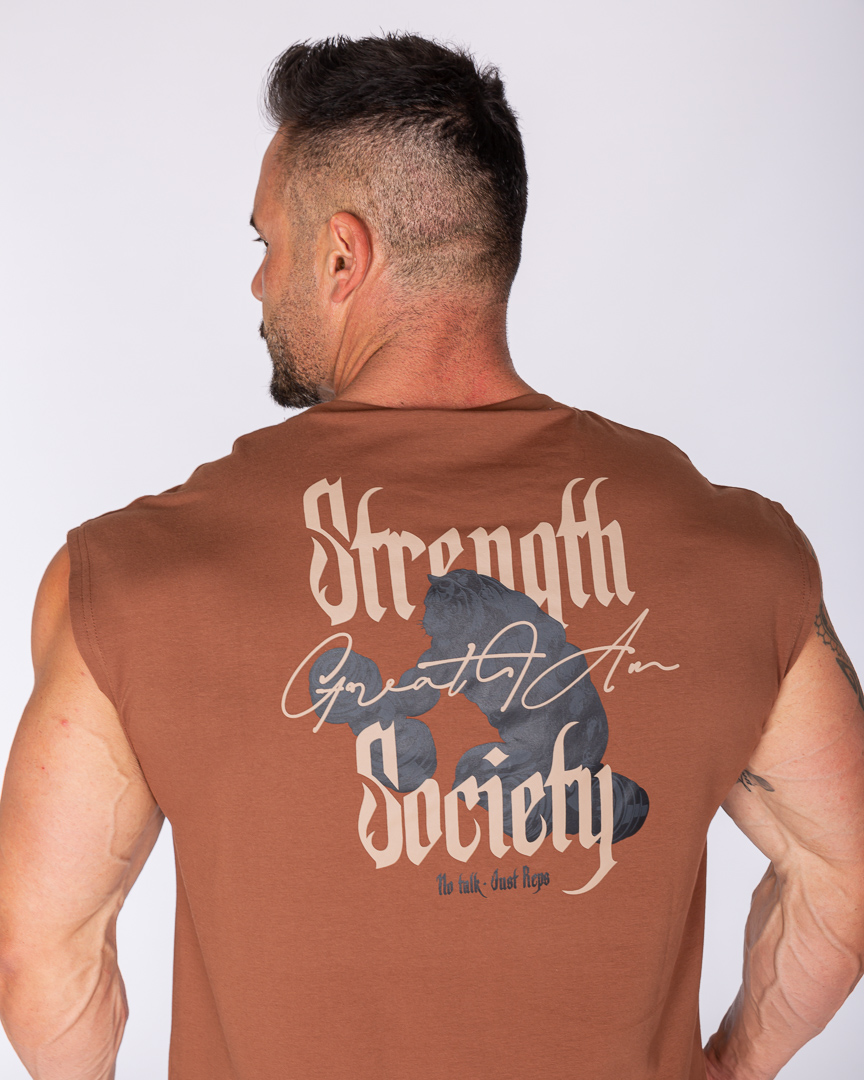 Alternative view of SLEEVELESS T-SHIRT STRENGTH SOCIETY