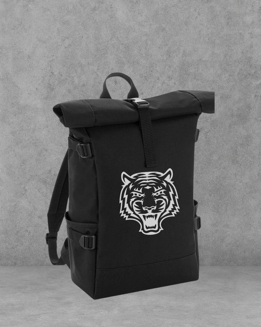 BACKPACK TOP ROLL BLACK