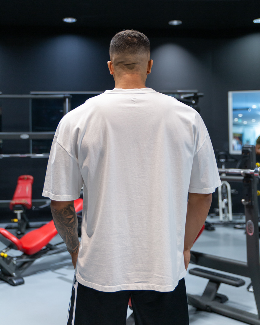 Alternative view of GREAT LOGO OVERSIZED T-SHIRT WHITE