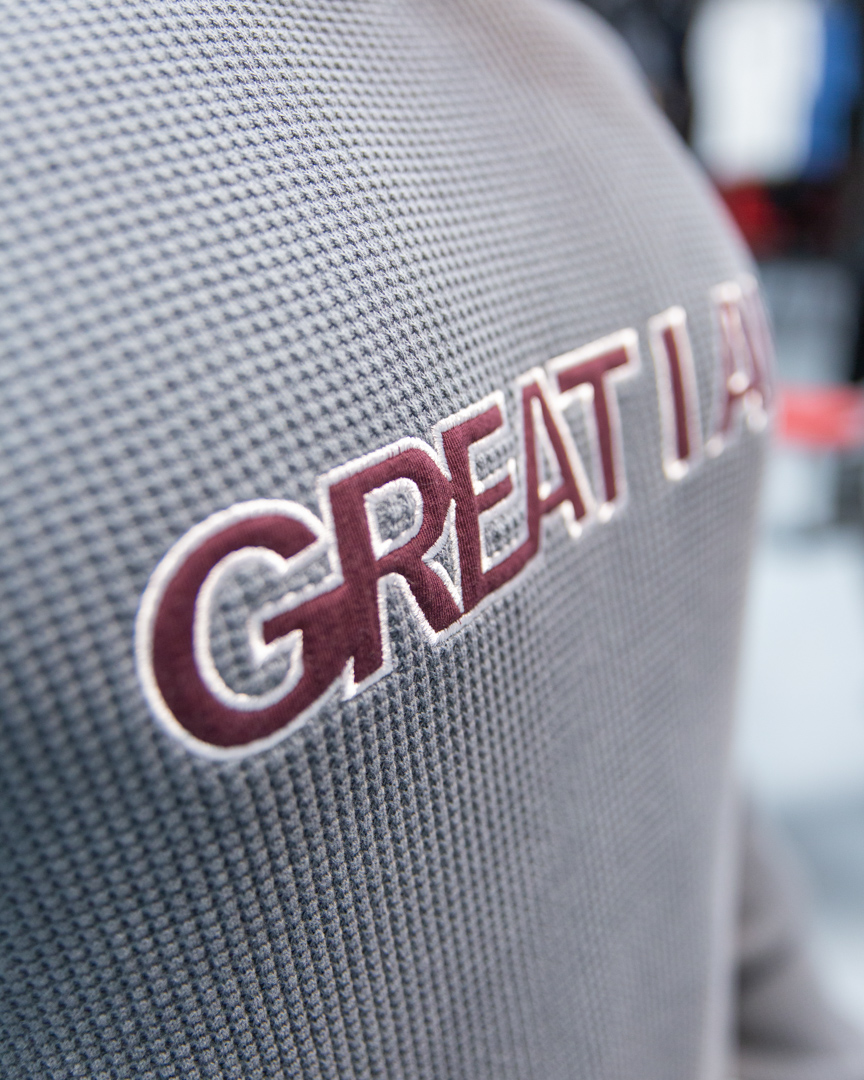 HOODIE TEXTURED GREY - Image 4