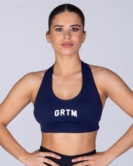 HALTER NECK BRA GRTM NAVY