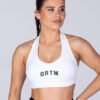 HALTER NECK BRA GRTM WHITE