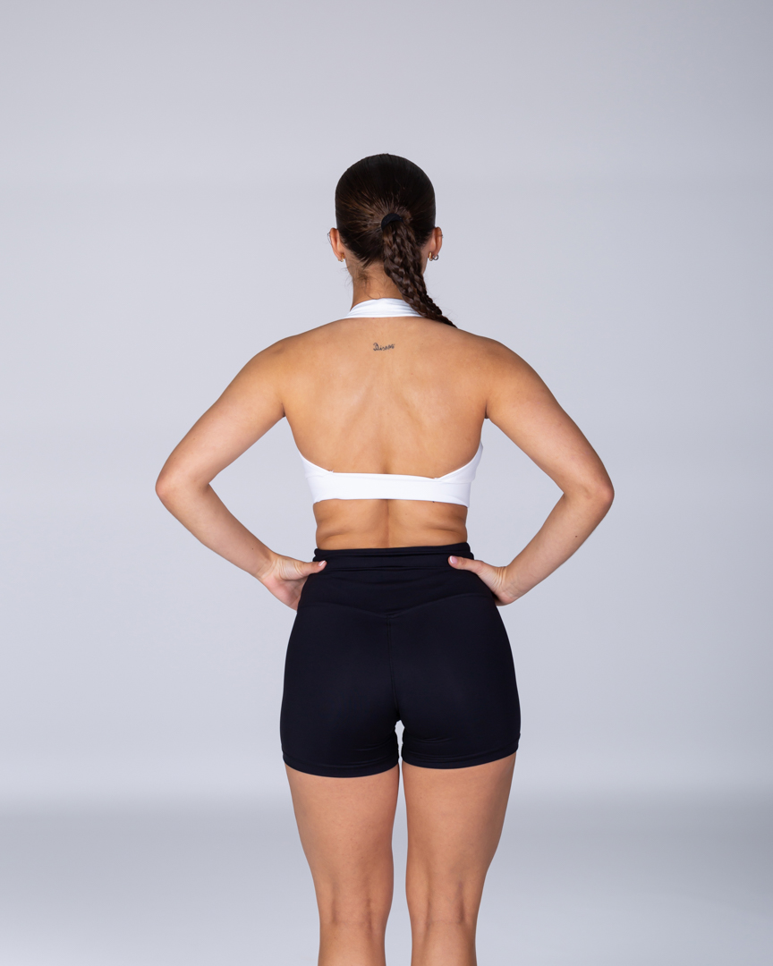 Alternative view of HALTER NECK BRA GRTM WHITE