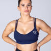 V-FRAME SPORTS BRA NAVY - Great I Am