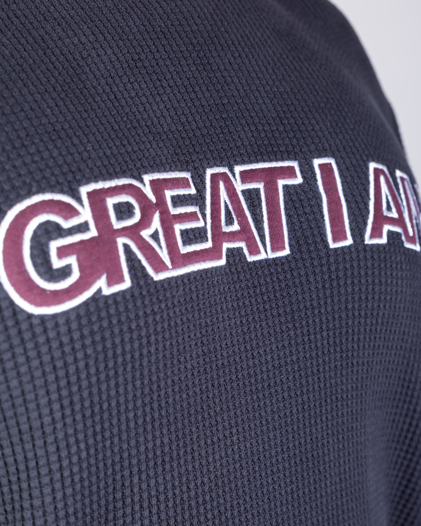 HOODIE TEXTURED BLACK - Image 6
