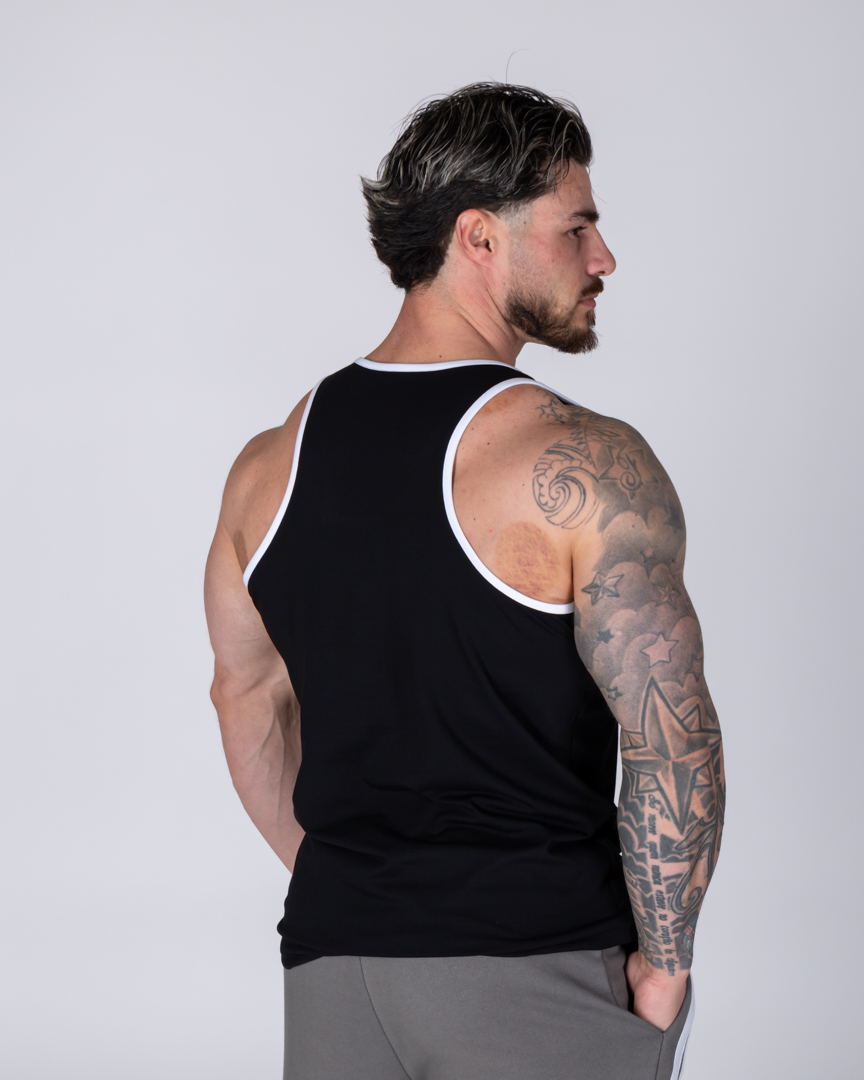 Alternative view of TANKTOP GRTM BLACK