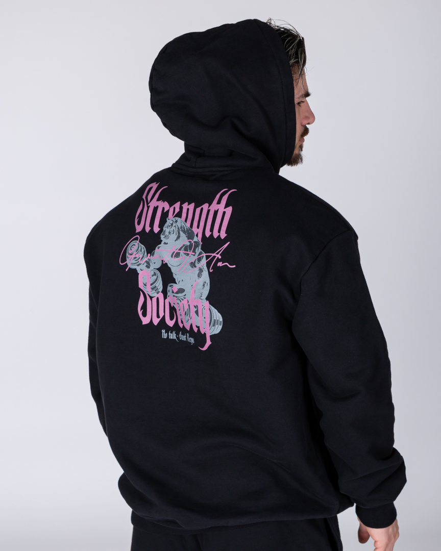 HOODIE STRENGTH SOCIETY BLACK