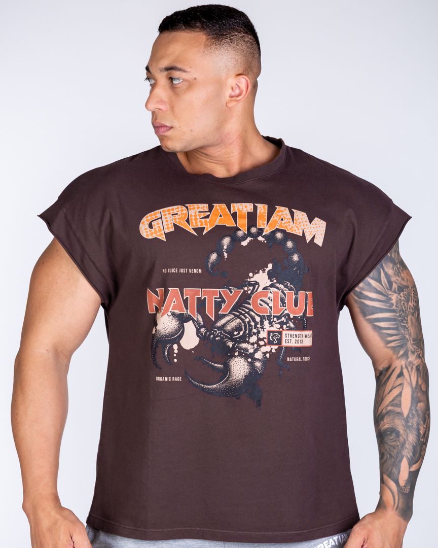SLEEVELESS T-SHIRT NATTY CLUB
