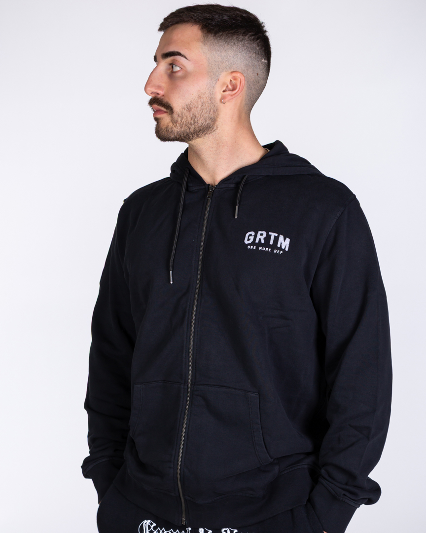 RELAXED FIT JACKET GRTM BLACK - Image 3
