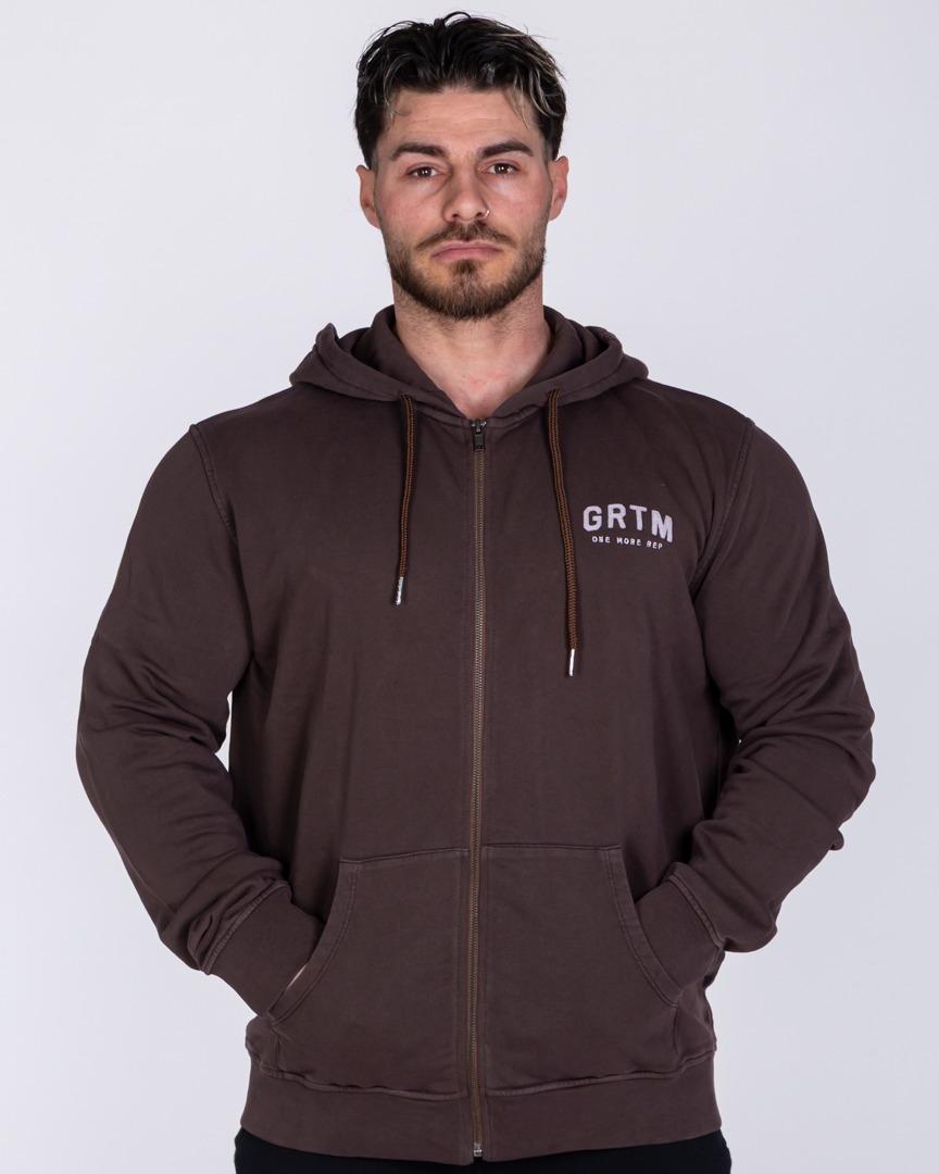 RELAXED FIT JACKET GRTM BROWN