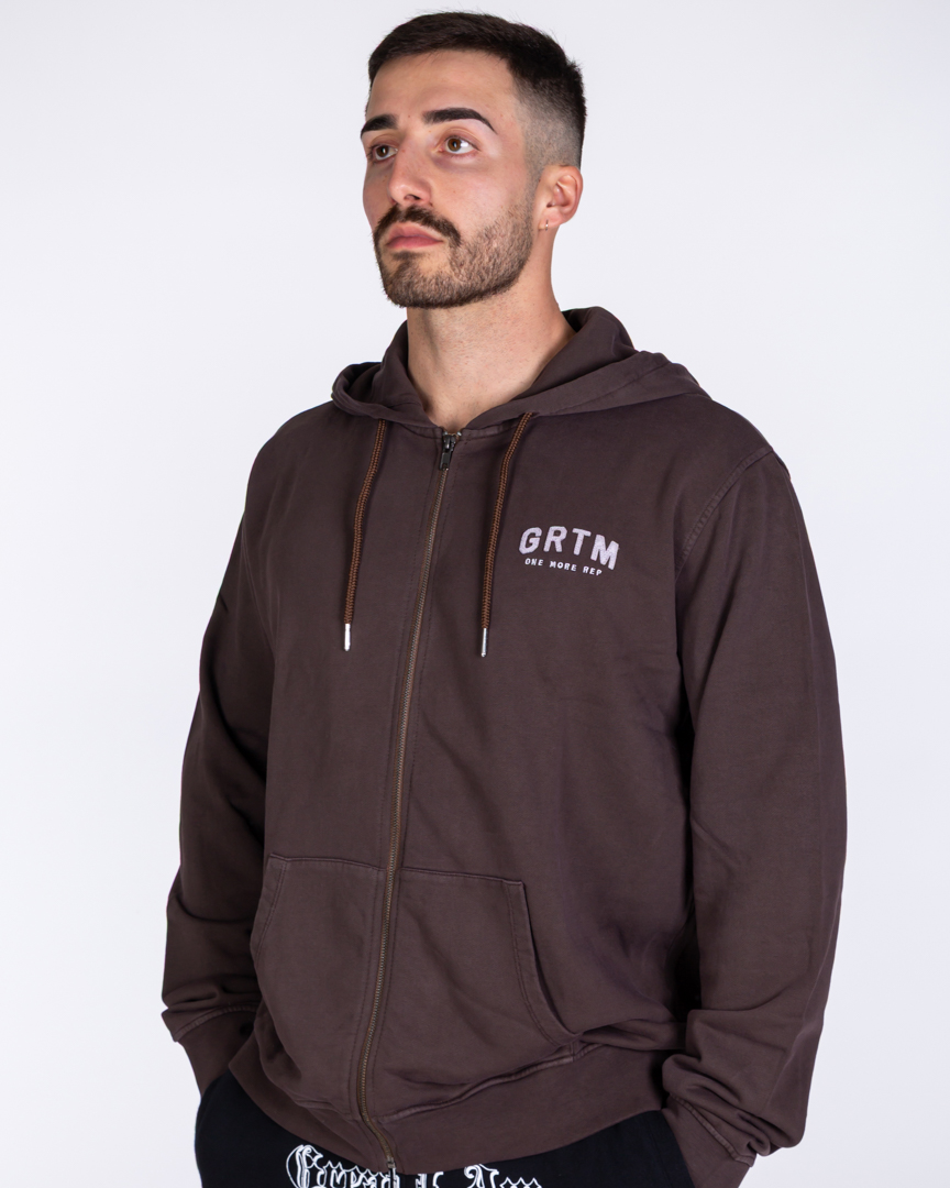 RELAXED FIT JACKET GRTM BROWN - Image 6