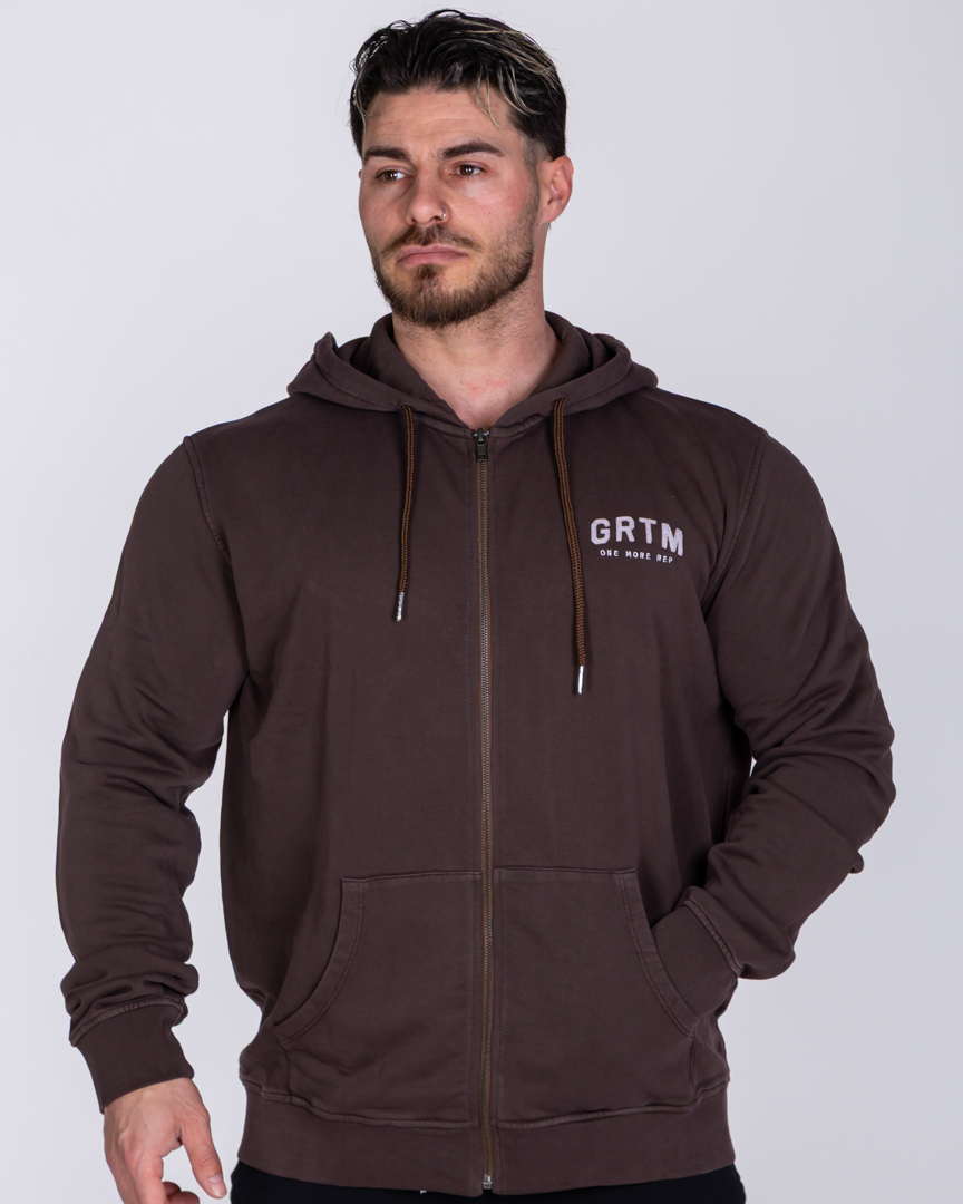 RELAXED FIT JACKET GRTM BROWN - Image 3