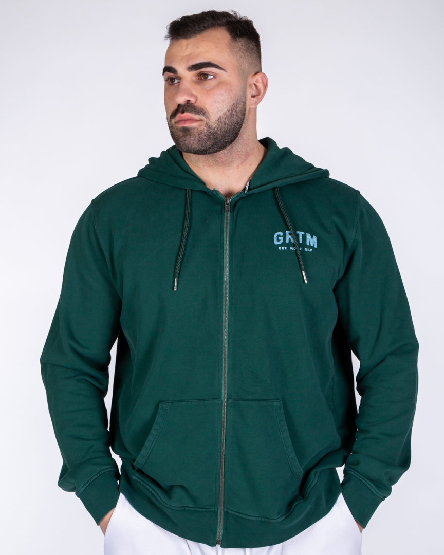 RELAXED FIT JACKET GRTM GREEN - Great I Am