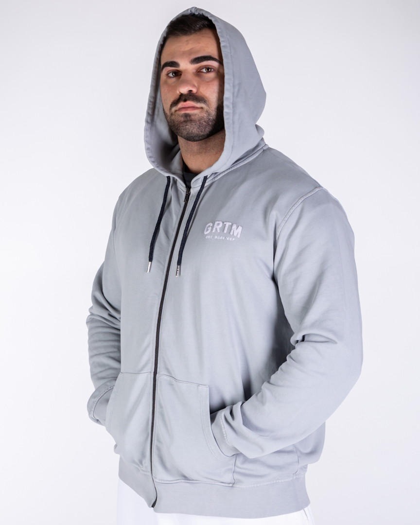 RELAXED FIT JACKET GRTM GREY - Great I Am