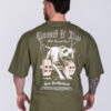OVERSIZED T-SHIRT PITBULL GREEN - Great I Am