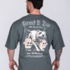 OVERSIZED T-SHIRT PITBULL GREY - Great I Am