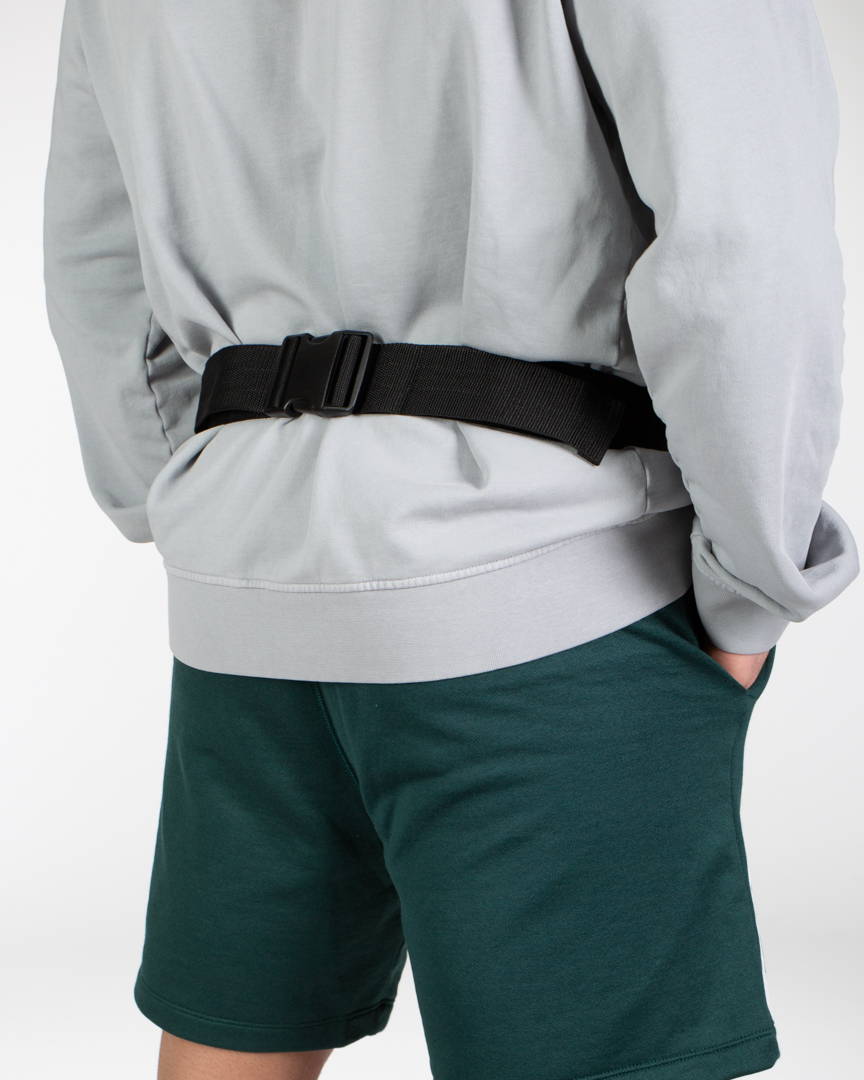 Alternative view of FANNY PACK BLACK