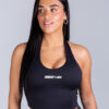 HALTER NECK TOP SOFT CORE FORM BLACK