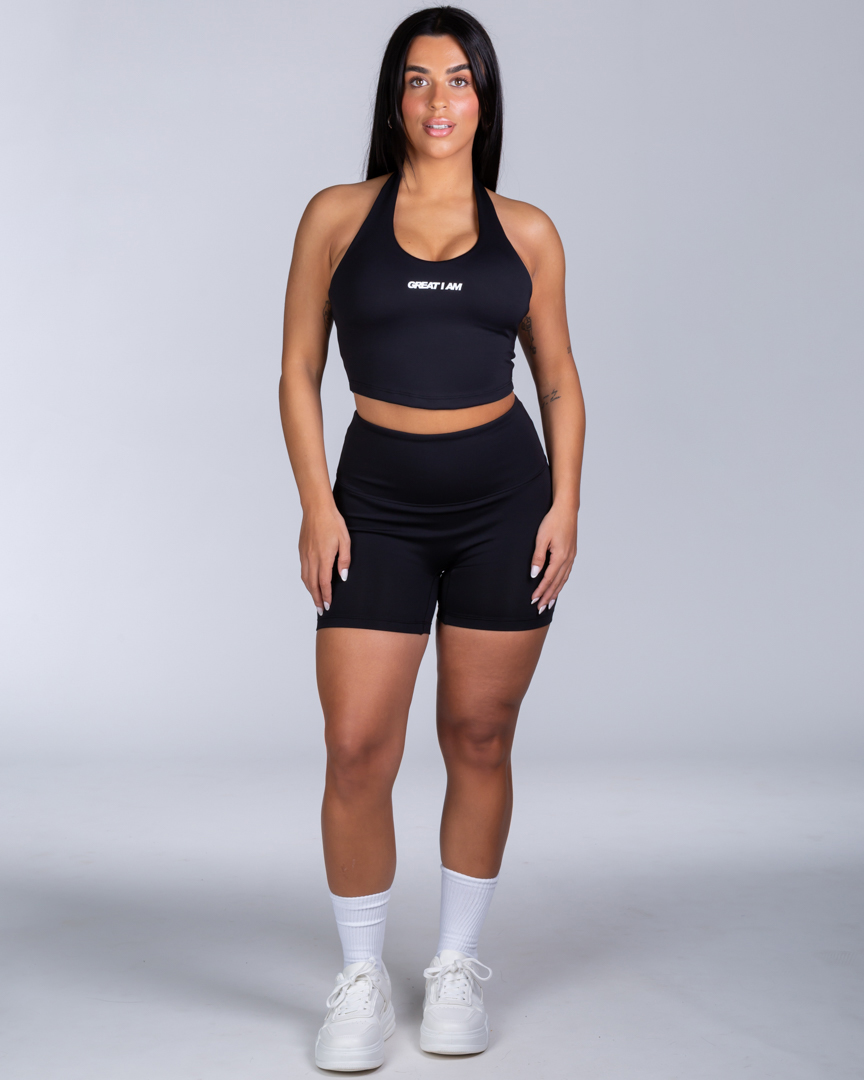 HALTER NECK TOP SOFT CORE FORM BLACK - Image 6