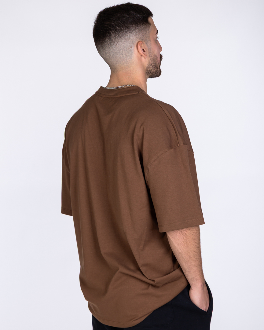 OVERSIZED T-SHIRT CONQUER BROWN - Image 5