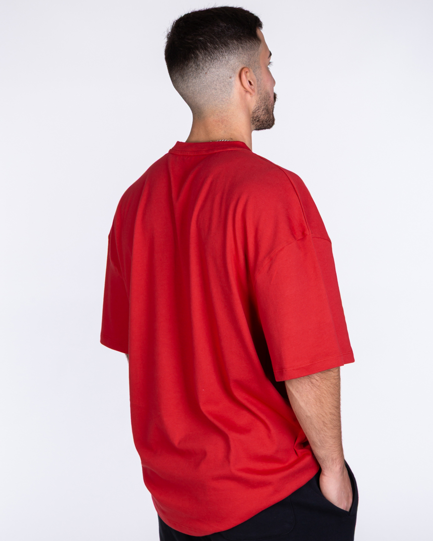 OVERSIZED T-SHIRT CONQUER RED - Image 4