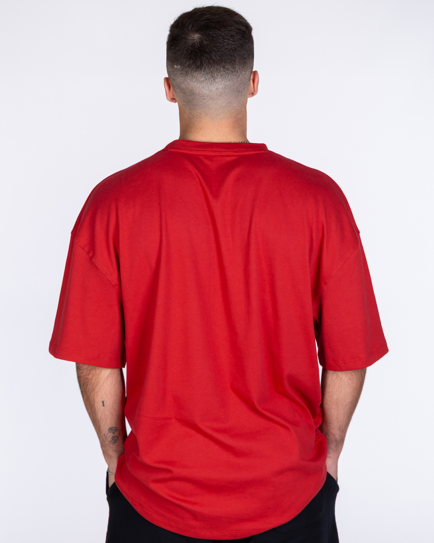Alternative view of OVERSIZED T-SHIRT CONQUER RED