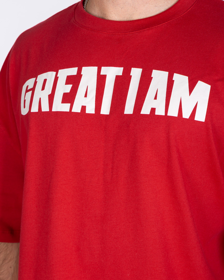OVERSIZED T-SHIRT CONQUER RED - Image 3