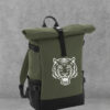BACKPACK TOP ROLL GREEN - Great I Am