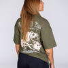 OVERSIZED T-SHIRT PITBULL GREEN - Great I Am