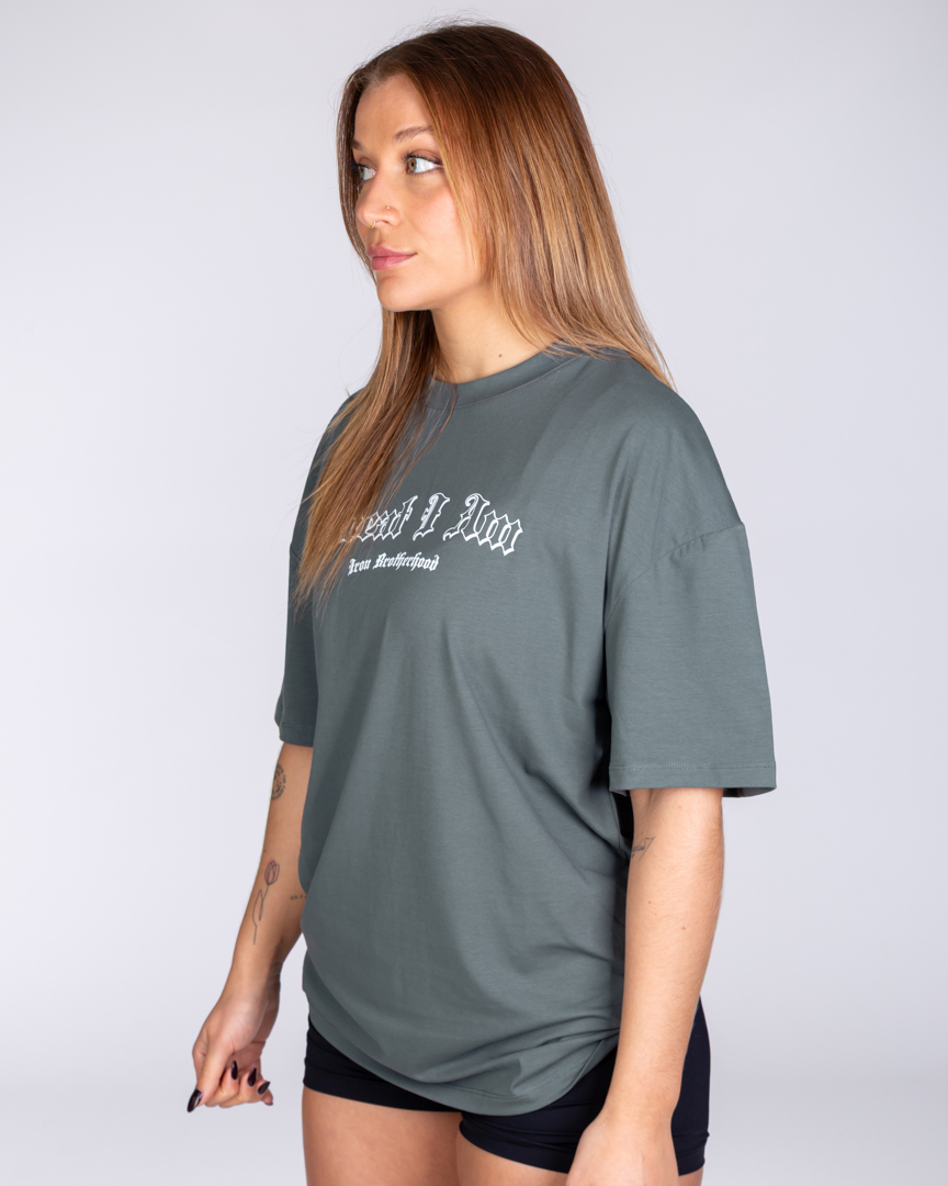 OVERSIZED T-SHIRT PITBULL GREY