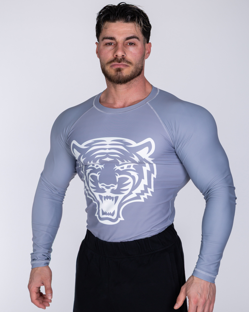COMPRESSION BASELAYER LIGHT GREY