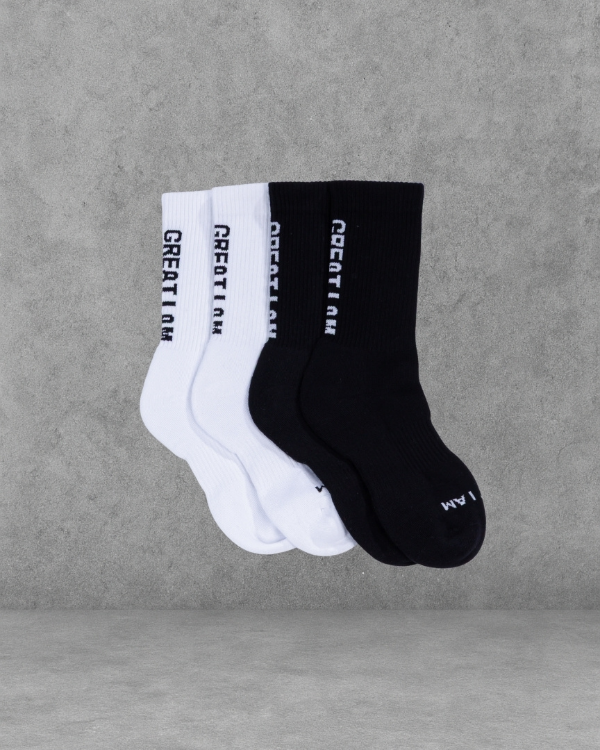 PACK 2 TRAINING CREW SOCKS