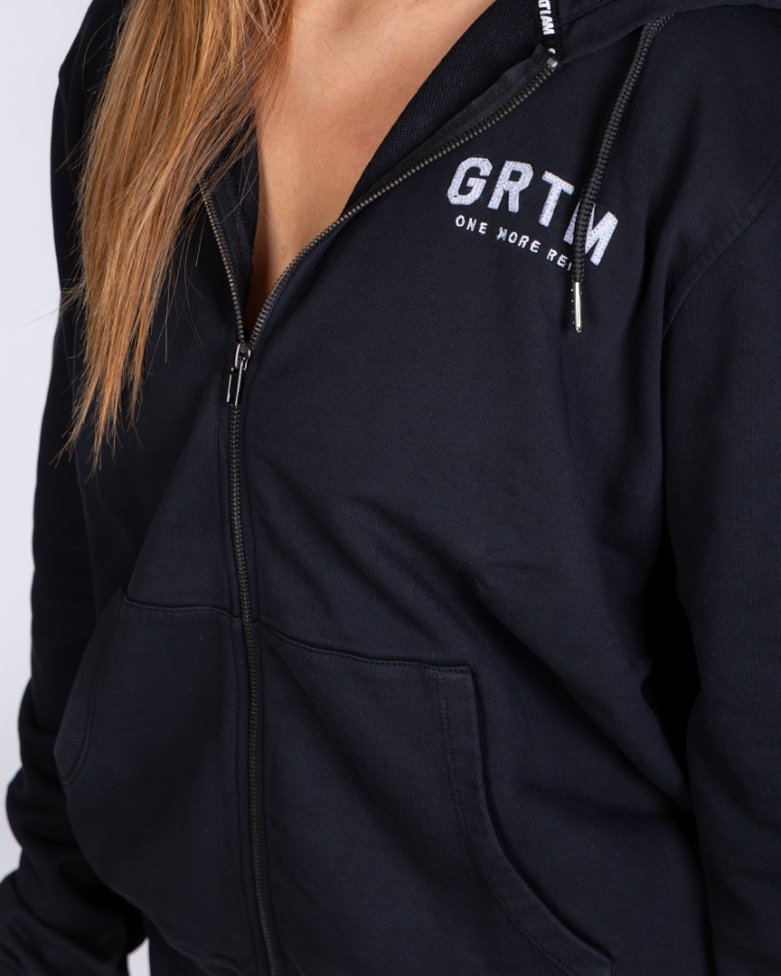 Alternative view of RELAXED FIT JACKET GRTM BLACK