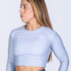 LONGSLEEVE MID TOP LIGHT GREY