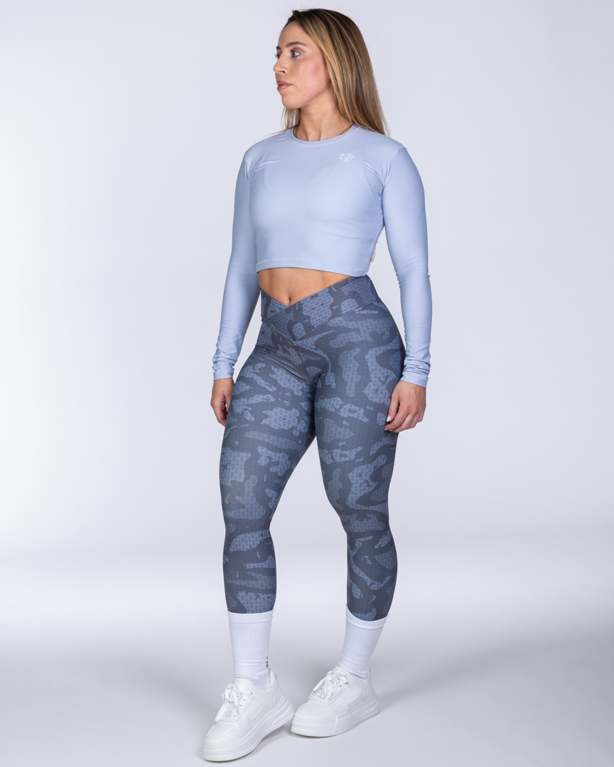 LONGSLEEVE MID TOP LIGHT GREY - Image 4