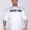OVERSIZED T-SHIRT CONQUER WHITE