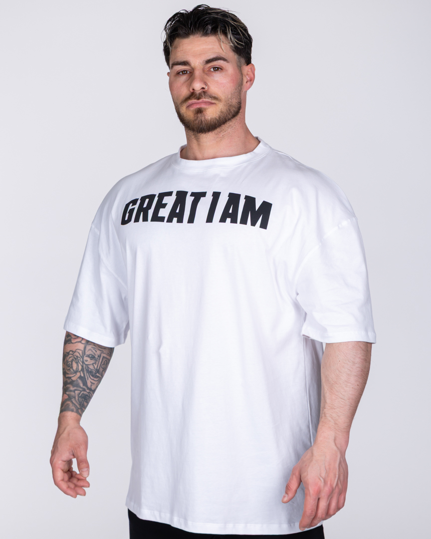 OVERSIZED T-SHIRT CONQUER WHITE - Image 4