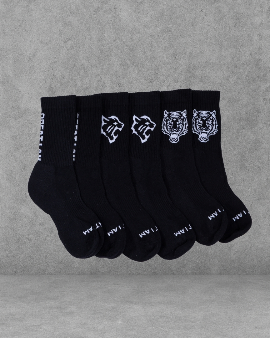 PACK 3 TRAINING CREW SOCKS