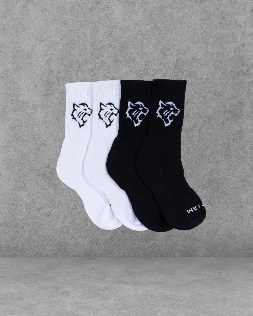 PACK 2 TIGER TRAINING CREW SOCKS