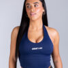 HALTER NECK TOP SOFT CORE FORM NAVY - Great I Am
